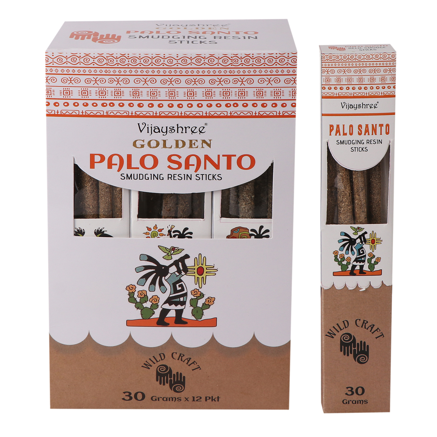 VIJAYSHREE GOLDEN PALO SANTO SMUDING RESIN STICKS