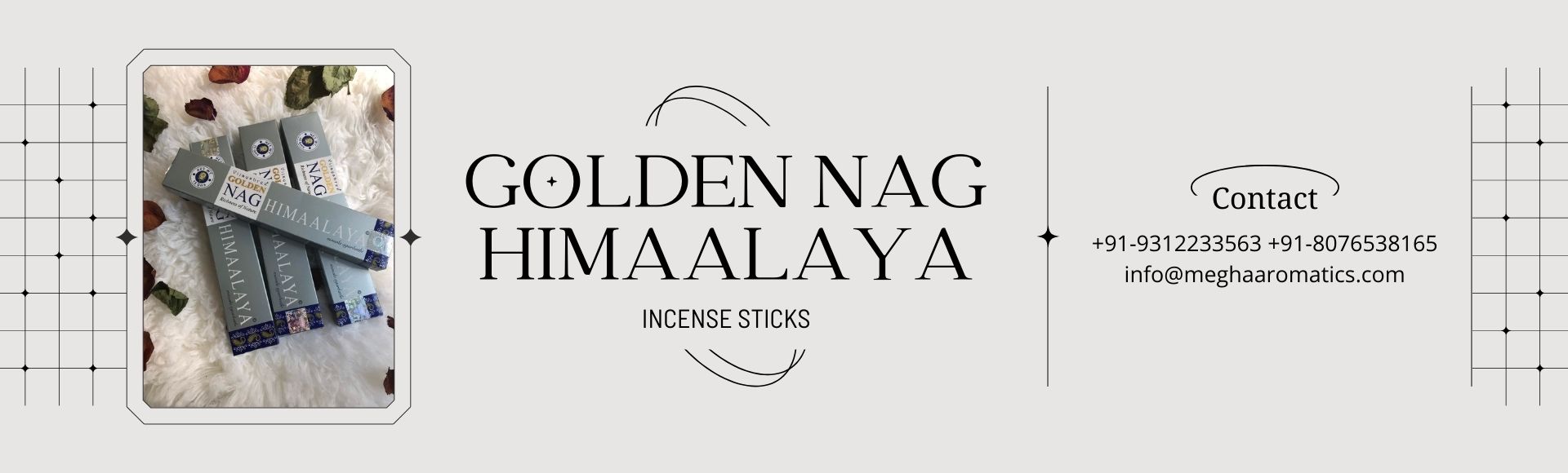 Vijayshree Golden Nag Himaalaya incense sticks