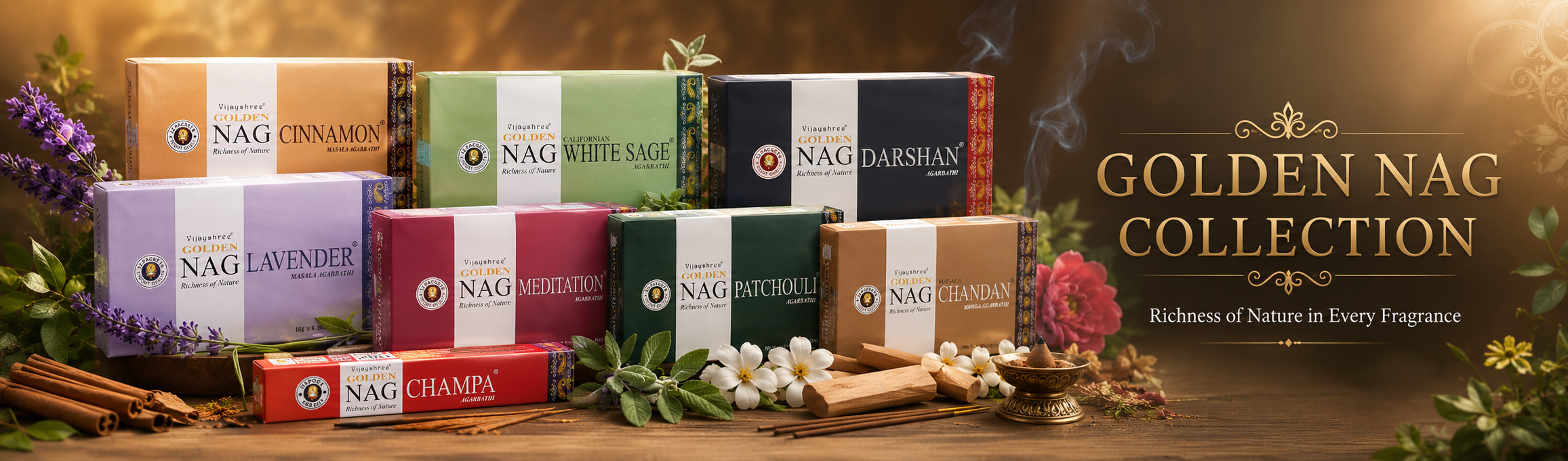 Golden Nag collection banner 1