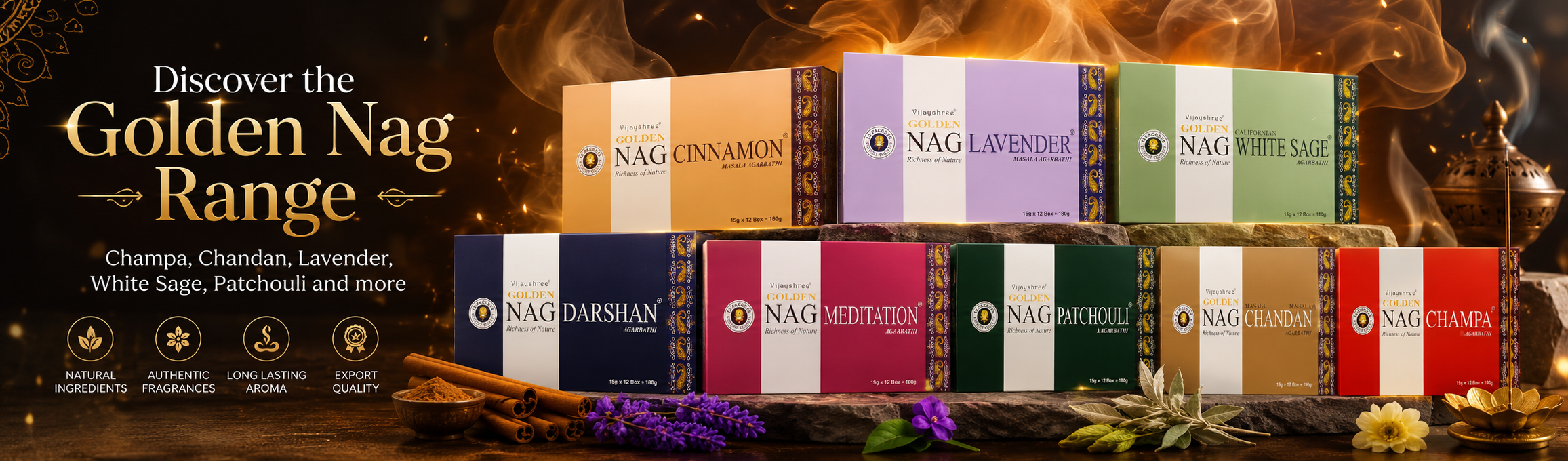 Golden Nag collection banner 2