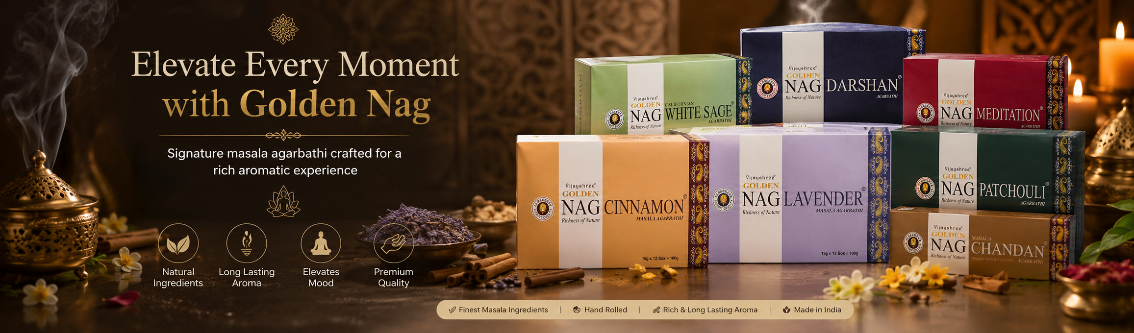 Golden Nag collection banner 3